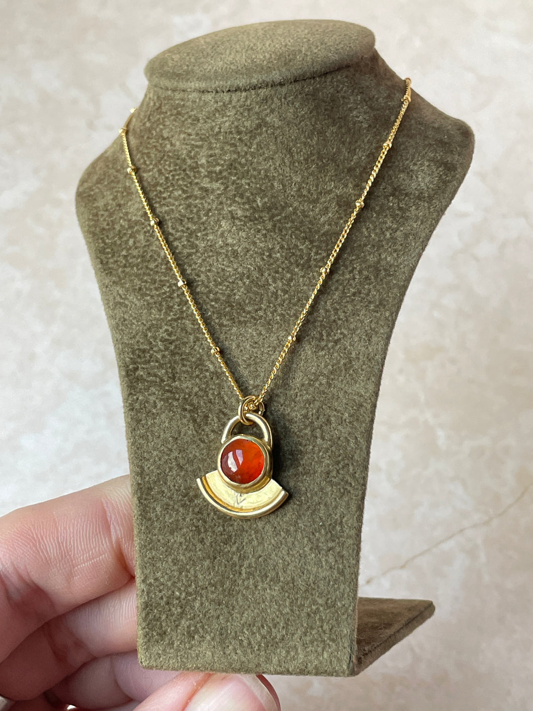 Sunstone Necklace