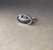 Load image into Gallery viewer, Black Rutilated Quartz Ring
